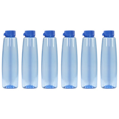 Kohinoor BPA-free Plastic Water Bottle Set of 6 Pcs, Each 1000ml