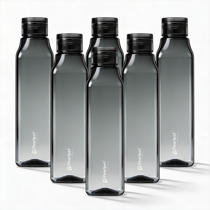 1000ml Nova Square Water Bottle - Set of 6