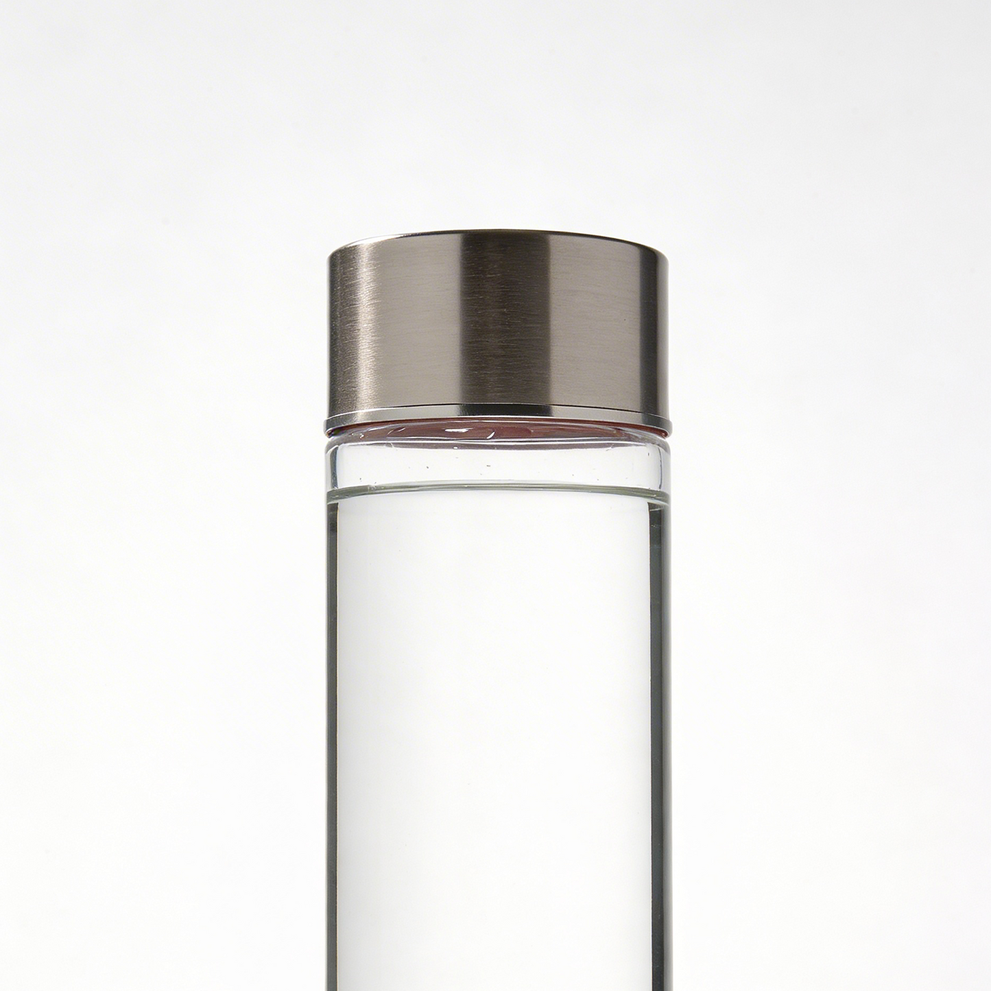 Transparent water bottle |Premium pet water bottle with steel cap |1 piece |1000ml