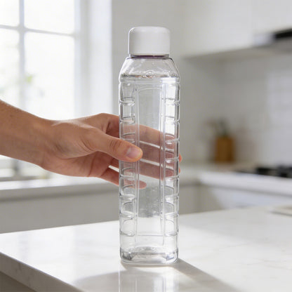 1000ml Sage Square Water Bottle - Set of 4