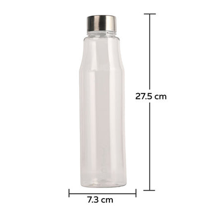 1000ml Ellie Round Bottle Stainless Steel Cap - Assorted - Set of 5