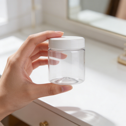 Dibbi Round jars - White