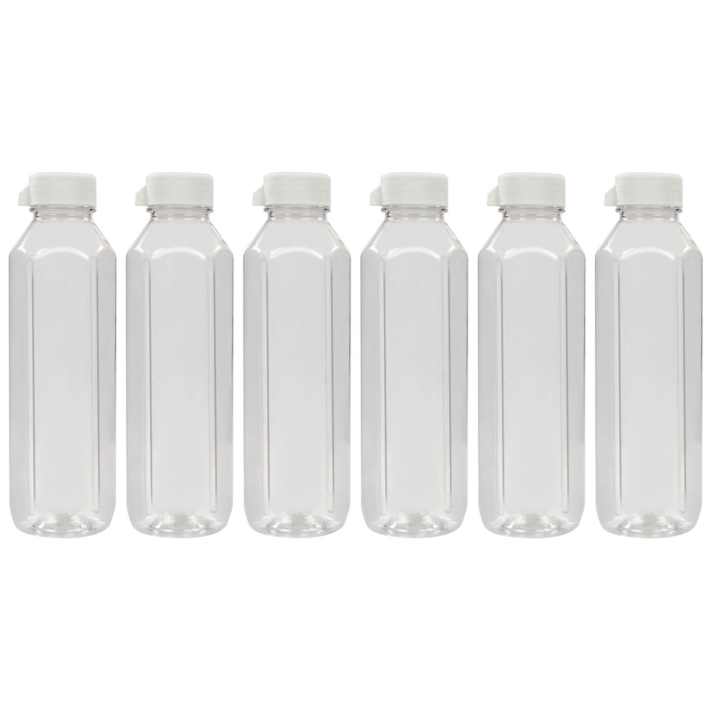 Topaz BPA-free Plastic Water Bottle Set of 6 Pcs, Each 1000ml