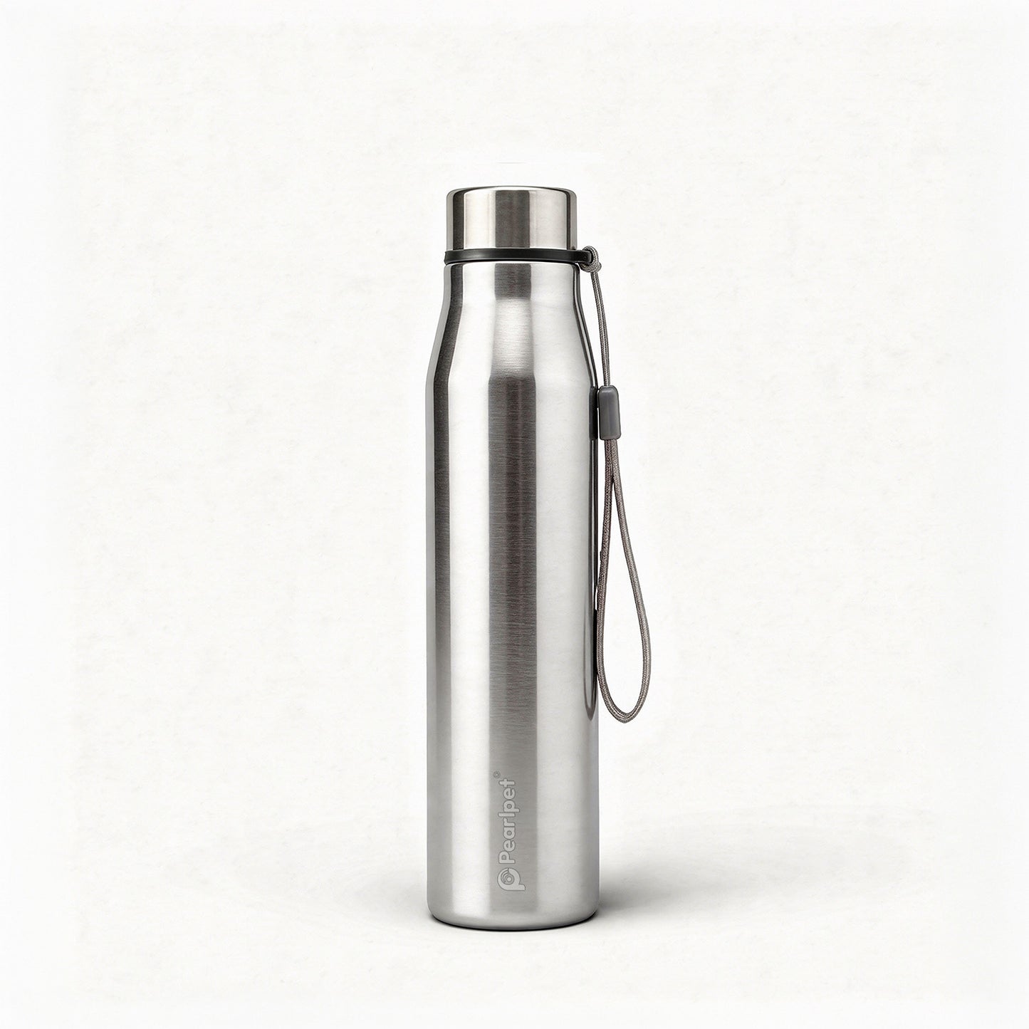 Aqualine Single Wall Steel Water Bottle – 700ml (Silver)