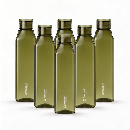 1000ml Nova Square Water Bottle - Set of 6