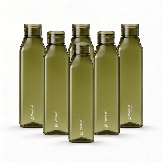 1000ml Nova Square Water Bottle - Set of 6