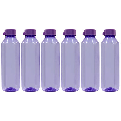 Topaz BPA-free Plastic Water Bottle Set of 6 Pcs, Each 1000ml