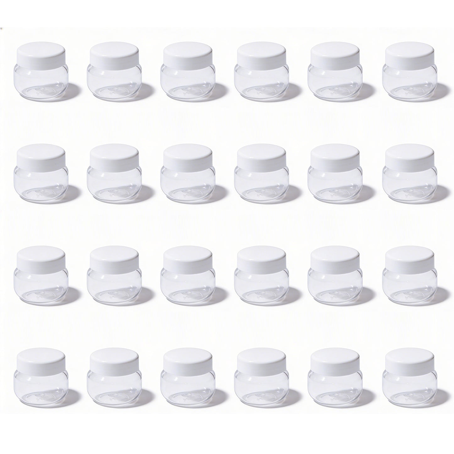 Dibbi Round jars - White