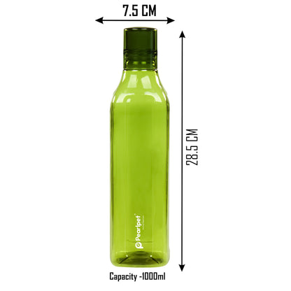 1000ml Cubic Bottle - Assorted - Set of 4