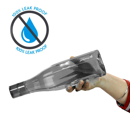 PEARLPET Azzure BPA-free Plastic Water Bottle Set of 6 Pcs, Each 1000ml