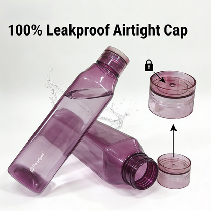 1000ml Nova Square Water Bottle - Set of 6