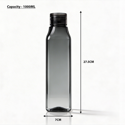 1000ml Nova Square Water Bottle - Set of 6