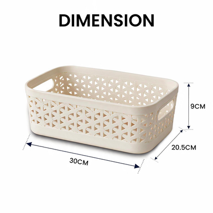 PEARLPET Everyday Basket Pack of 3 – Smart organisation for every corner of your home