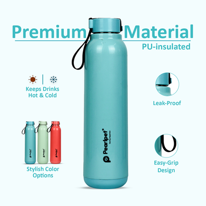 Pearlpet Milo Insulated Water Bottle 600ml Thermoware bottle
