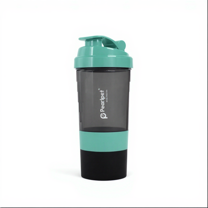 TRI-X Shaker Bottle 500ML – Protein Shaker with Compartment