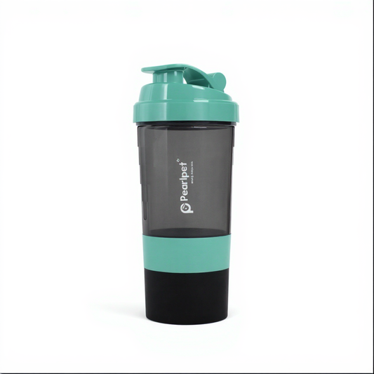 TRI-X Shaker Bottle 500ML – Protein Shaker with Compartment