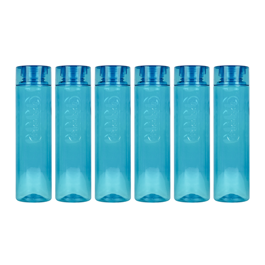 1000ml Amaya Round Water Bottle - Set of 6