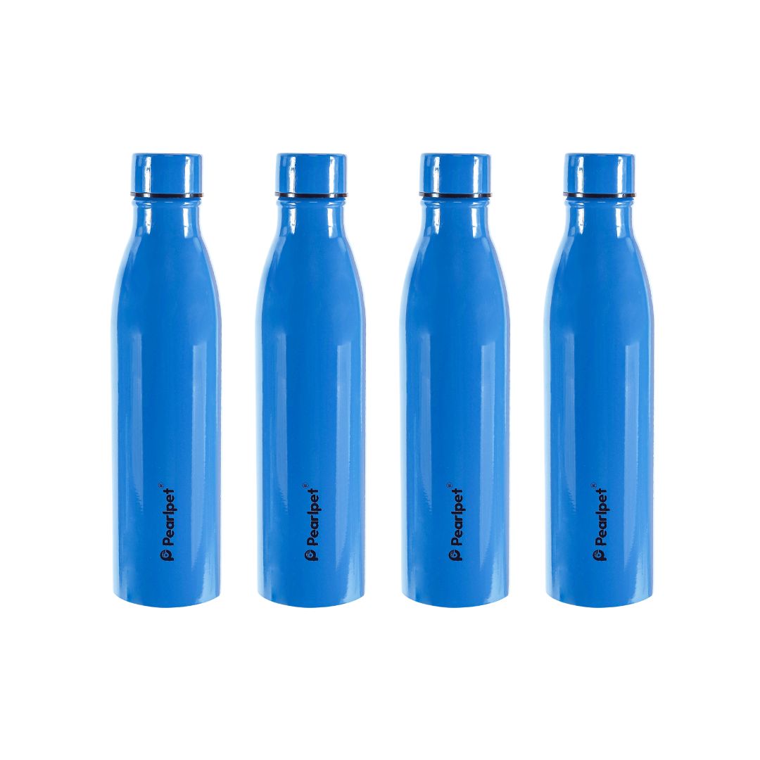 1000ml Swiss Stainless Steel Single wall water bottle| Leakproof| Durable| Pack of 1, 4 and 6