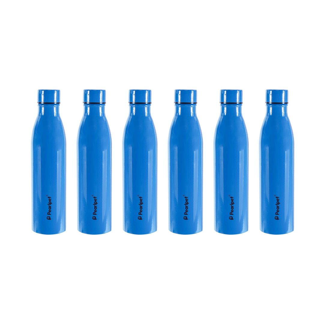 1000ml Swiss Stainless Steel Single wall water bottle| Leakproof| Durable| Pack of 1, 4 and 6