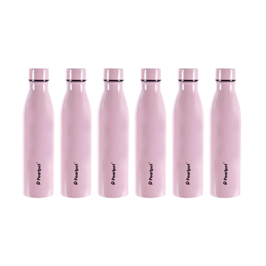 1000ml Swiss Stainless Steel Single wall water bottle| Leakproof| Durable| Pack of 1, 4 and 6