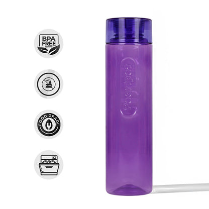 1000ml Amaya Round Water Bottle - Set of 6