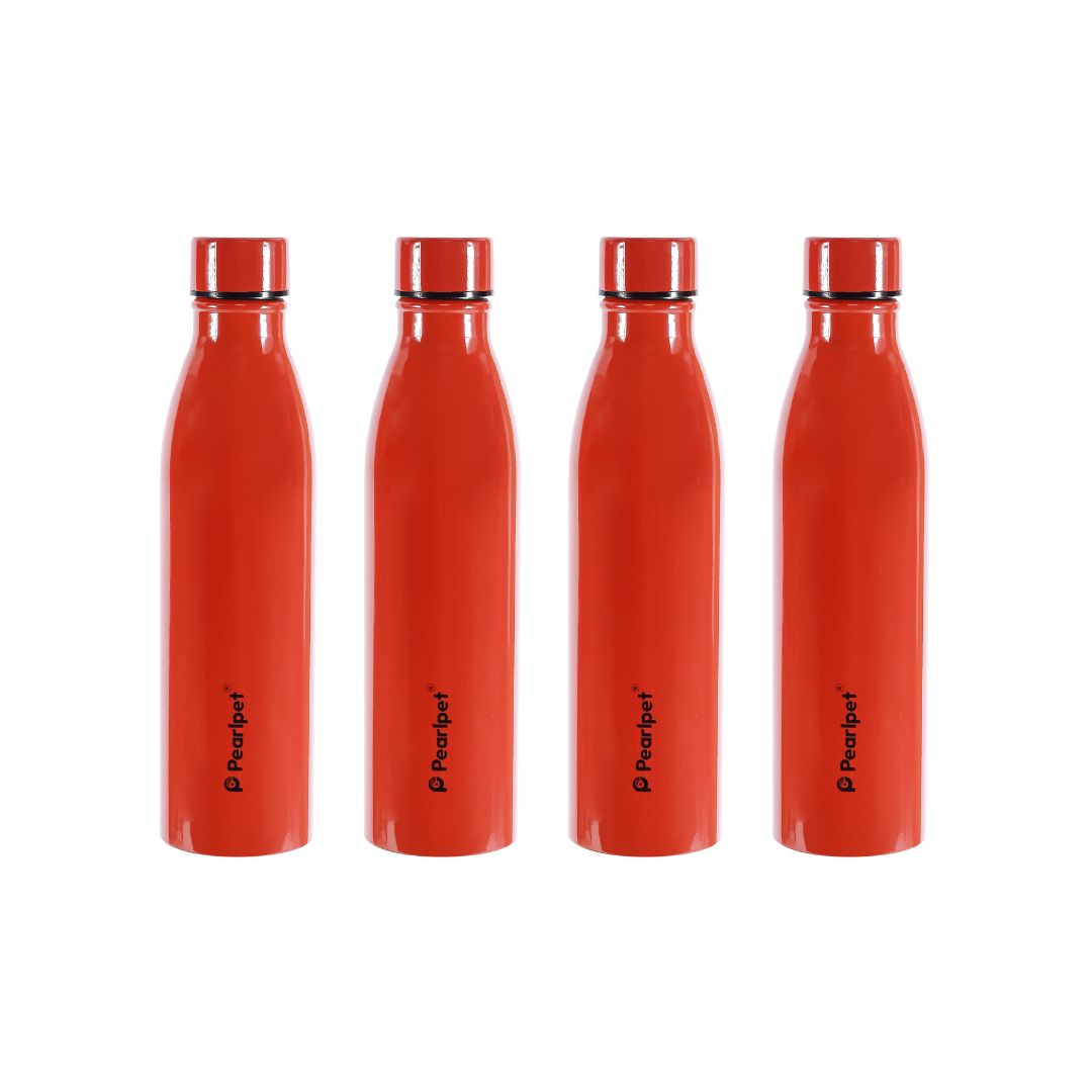 1000ml Swiss Stainless Steel Single wall water bottle| Leakproof| Durable| Pack of 1, 4 and 6