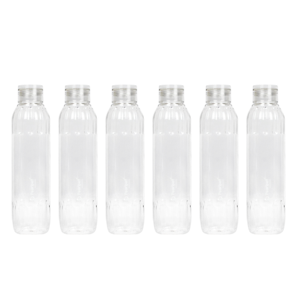 1000ml Mizu Round Water Bottle - Set of 6
