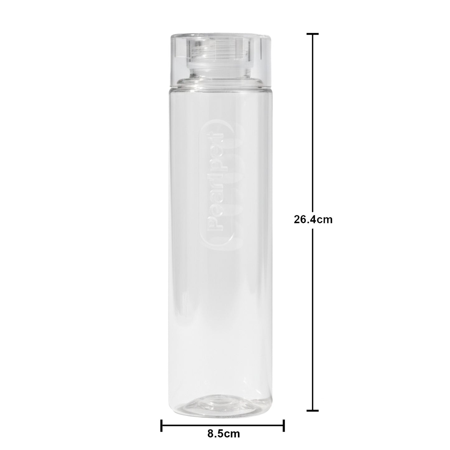 1000ml Amaya Round Water Bottle - Set of 6
