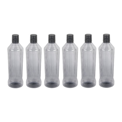 Neptune BPA-Free Plastic Water Bottle Set – Pack of 6 (1000ml Each) – Lightweight, Leak-Proof & Freezer Safe