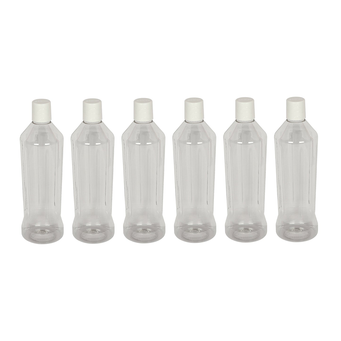 Neptune BPA-Free Plastic Water Bottle Set – Pack of 6 (1000ml Each) – Lightweight, Leak-Proof & Freezer Safe