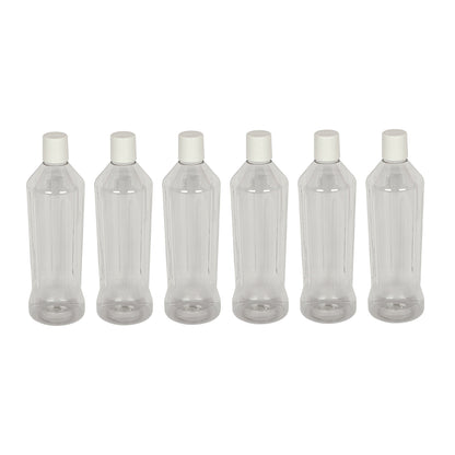 Neptune BPA-Free Plastic Water Bottle Set – Pack of 6 (1000ml Each) – Lightweight, Leak-Proof & Freezer Safe