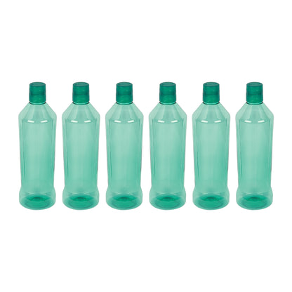 Neptune BPA-Free Plastic Water Bottle Set – Pack of 6 (1000ml Each) – Lightweight, Leak-Proof & Freezer Safe