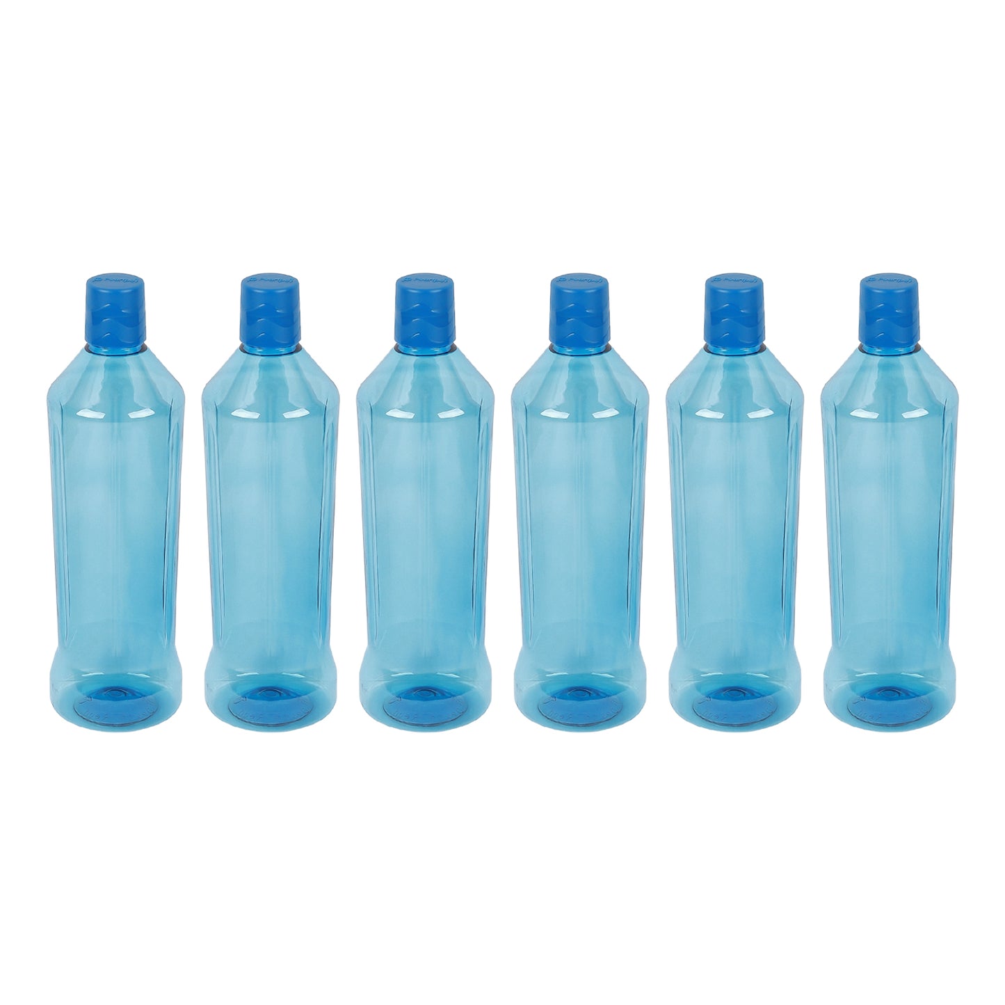 Neptune BPA-Free Plastic Water Bottle Set – Pack of 6 (1000ml Each) – Lightweight, Leak-Proof & Freezer Safe