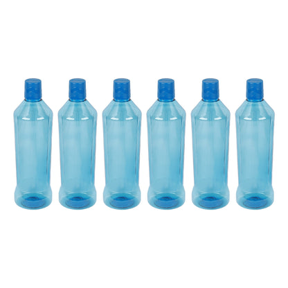 Neptune BPA-Free Plastic Water Bottle Set – Pack of 6 (1000ml Each) – Lightweight, Leak-Proof & Freezer Safe