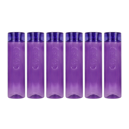 1000ml Amaya Round Water Bottle - Set of 6