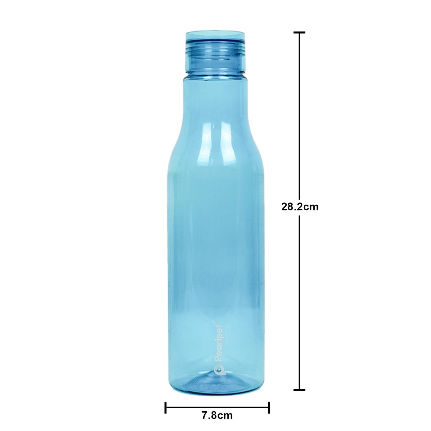 1000ml Finley Round Water Bottle Assorted (Multicolor) - Set of 5