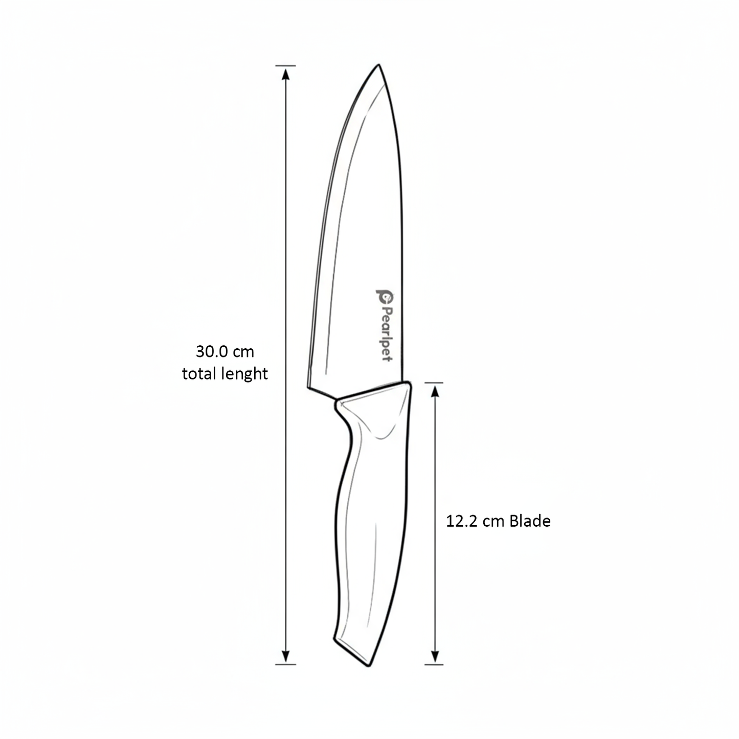 KNIFE - SET OF 3 - COMBOS - PURPLE