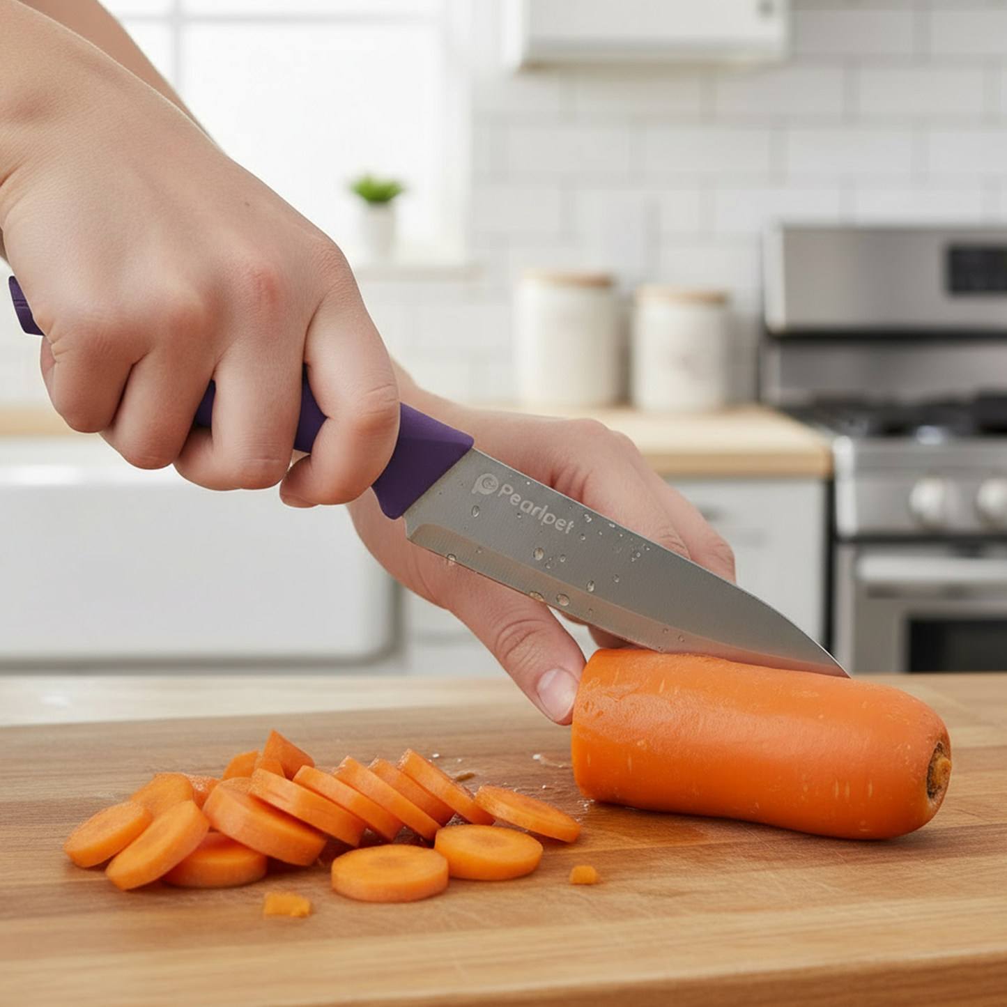 KNIFE - SET OF 3 - COMBOS - PURPLE