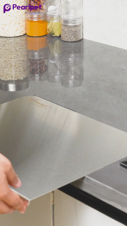 PEARLPET Stainless Steel Countertop Chopping Board