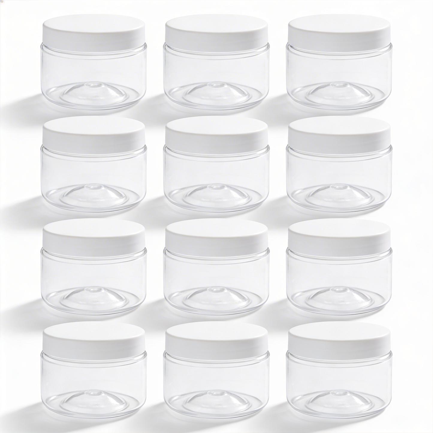 Dibbi Round jars - White