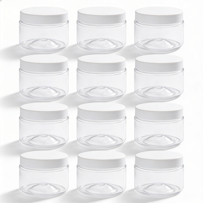 Dibbi Round jars - White