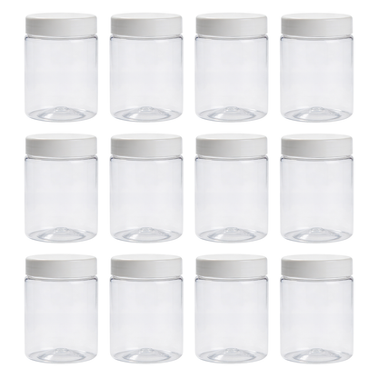 Dibbi Round jars - White