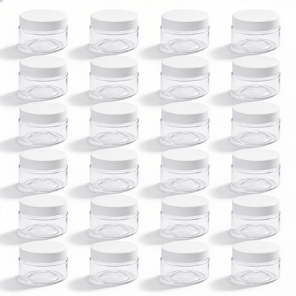 Dibbi Round jars - White