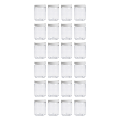 Dibbi Round jars - White