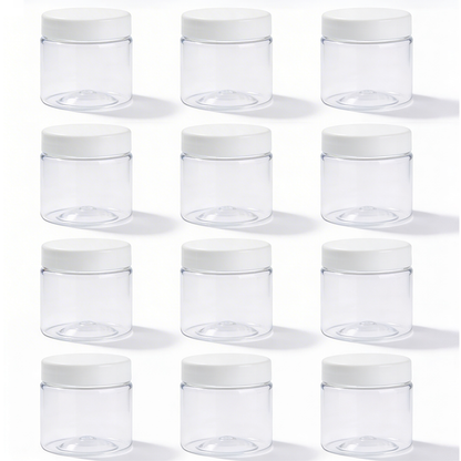 Dibbi Round jars - White