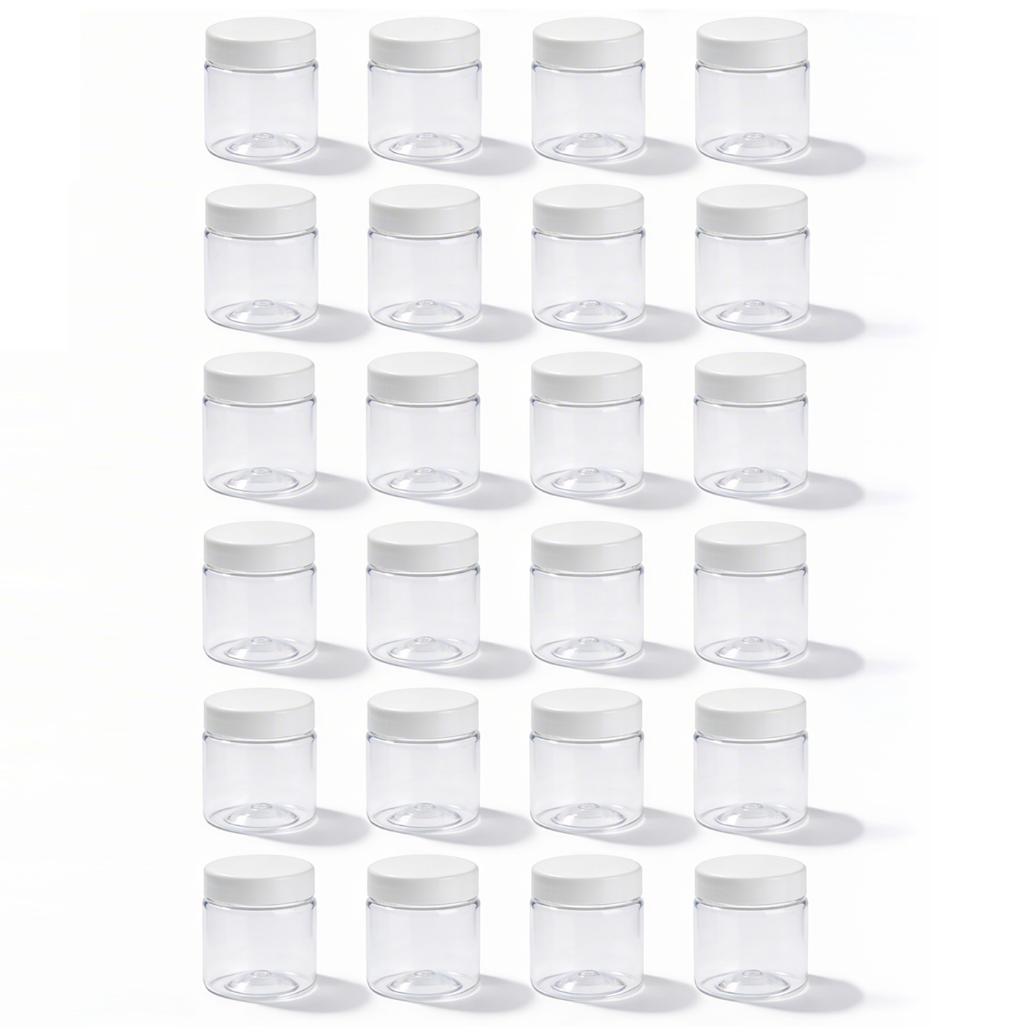 Dibbi Round jars - White