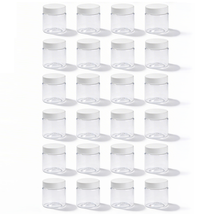 Dibbi Round jars - White
