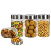 Load image into Gallery viewer, Plus Jars with Steel caps - Set of 4 - 1.7 litres - Pearlpet