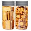 Load image into Gallery viewer, Modedge Plastic Jar Stackable Jar with Spoon, 1800 ml - Pearlpet
