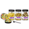 Load image into Gallery viewer, Space Saver Jar Set with Plastic LID, 1500 ml - Pearlpet